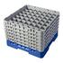 Cambro Camrack® Customizable 49-Compartment 11 3/4" Glass Rack