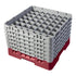 Cambro Camrack® Customizable 49-Compartment 11 3/4" Glass Rack