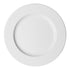 Ariane  Orba Round Embossed Wide Rim Flat Porcelain Plate ( Case Of 12 )