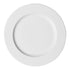 Ariane  Orba Round Embossed Wide Rim Flat Porcelain Plate ( Case Of 12 )