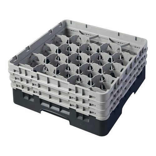 Cambro Camrack 20 Compartment Glass Rack with 6 7/8 Inch Compartments ( Case of 3 )