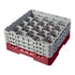 Cambro Camrack 20 Compartment Glass Rack with 6 7/8 Inch Compartments ( Case of 3 )