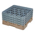 Cambro Camrack 20 Compartment Glass Rack with 8 1/2 Inch Compartments ( Case of 2 )