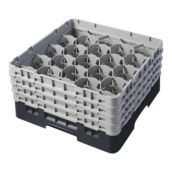 Cambro Camrack 20 Compartment Glass Rack with 8 1/2 Inch Compartments ( Case of 2 )