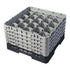 Cambro Camrack 20 Compartment Glass Rack with 10 1/8 Inch Compartments ( Case of 2 )