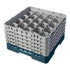 Cambro Camrack 20 Compartment Glass Rack with 10 1/8 Inch Compartments ( Case of 2 )