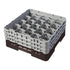 Cambro Camrack 20 Compartment Glass Rack with 6 7/8 Inch Compartments ( Case of 3 )