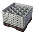 Cambro Camrack 20 Compartment Glass Rack with 11 3/4 Inch Compartments ( Case of 2 )