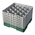 Cambro Camrack 20 Compartment Glass Rack with 11 3/4 Inch Compartments ( Case of 2 )