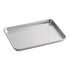 Choice Quarter Size 9 1/2" x 13" 19 Gauge Wire in Rim Aluminum Bun / Sheet Pan - 12/Case