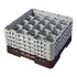 Cambro Camrack 20 Compartment Glass Rack with 8 1/2 Inch Compartments ( Case of 2 )
