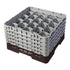 Cambro Camrack 20 Compartment Glass Rack with 10 1/8 Inch Compartments ( Case of 2 )