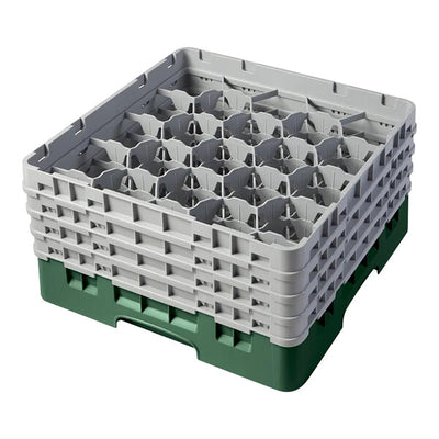 Cambro Camrack 20 Compartment Glass Rack with 8 1/2 Inch Compartments ( Case of 2 )