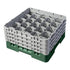 Cambro Camrack 20 Compartment Glass Rack with 8 1/2 Inch Compartments ( Case of 2 )