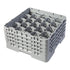 Cambro Camrack 20 Compartment Glass Rack with 8 1/2 Inch Compartments ( Case of 2 )