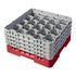 Cambro Camrack 20 Compartment Glass Rack with 8 1/2 Inch Compartments ( Case of 2 )