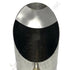 Beverage pitcher with ergonomic handle and sleek shape