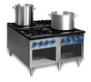 Comstock-Castle, 2CSP36, Gas Stock Pot Range with 4 Burners