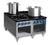 Comstock-Castle, 2CSP36, Gas Stock Pot Range with 4 Burners