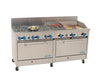 Comstock-Castle, 2F330-18-1.5RB, Range, 72", 6 Burners, 18" Griddle, 18" Charbroiler-Gas