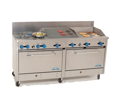 Comstock-Castle, 2F330-24-2RB, Range, 72" Restaurant, Gas