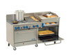 Comstock-Castle, 2F330-36B, Range, 72" Restaurant, Gas