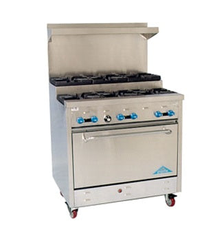 Comstock-Castle, 2FSU330, Range, 72" Restaurant, Gas