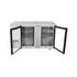 MBB69GGR - Glass Door Back Bar Coolers by Atosa
