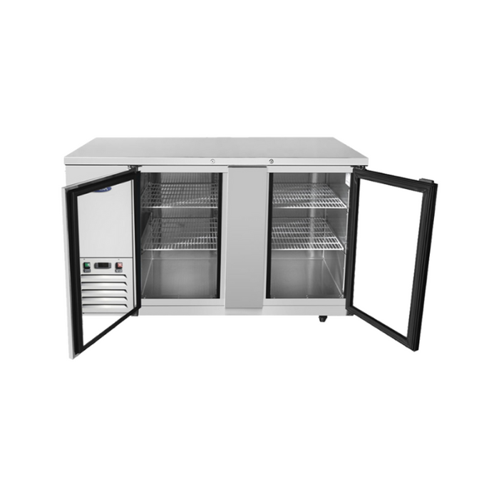 MBB69GGR - Glass Door Back Bar Coolers by Atosa