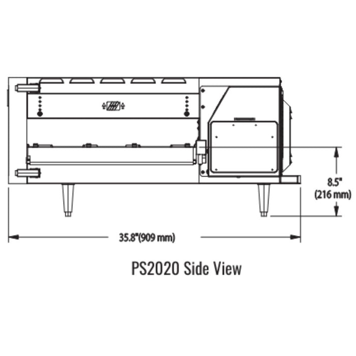 Middleby Marshall PS2020 Ventless Countertop Conveyor Oven - Single/Double Stack options Available