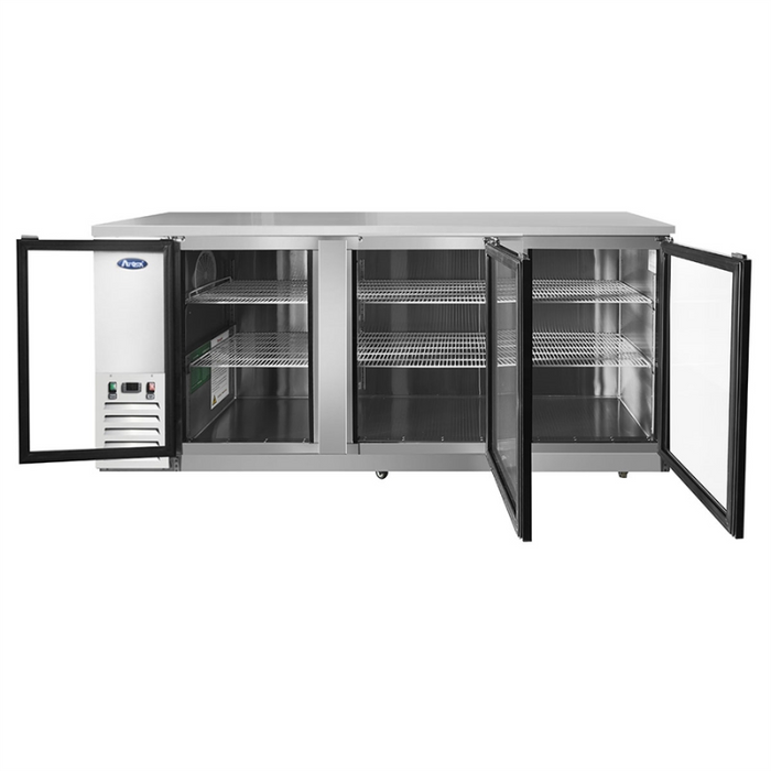 MBB90GGR - Glass Door Back Bar Coolers by Atosa