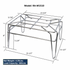 GSW All Welded Chrome Wire Rack Multi-Functional Rack