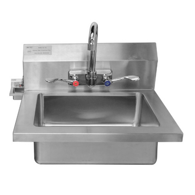 Discontinued - Atosa MRS-HS-18 (W) Hand Wash Sinks with Wrist Blade Handle (For Reference Only)