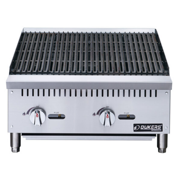 Dukers Charbroilers  DCCB24 24 in. W Countertop Charbroiler