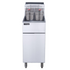 Dukers Deep Fryers DCF3-LPG Liquid Propane Gas Fryer with 3 Tube Burners