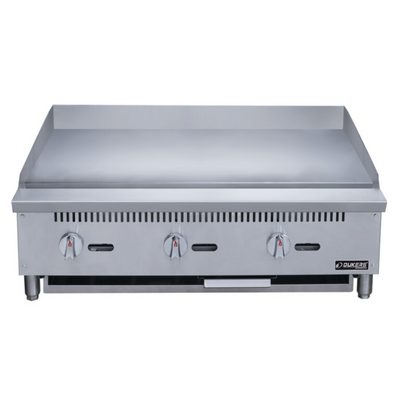Dukers Griddles DCGMA36 36 in. W Griddle with 3 Burners