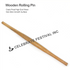 Wooden Belan - Regular, Hotel, Punjabi