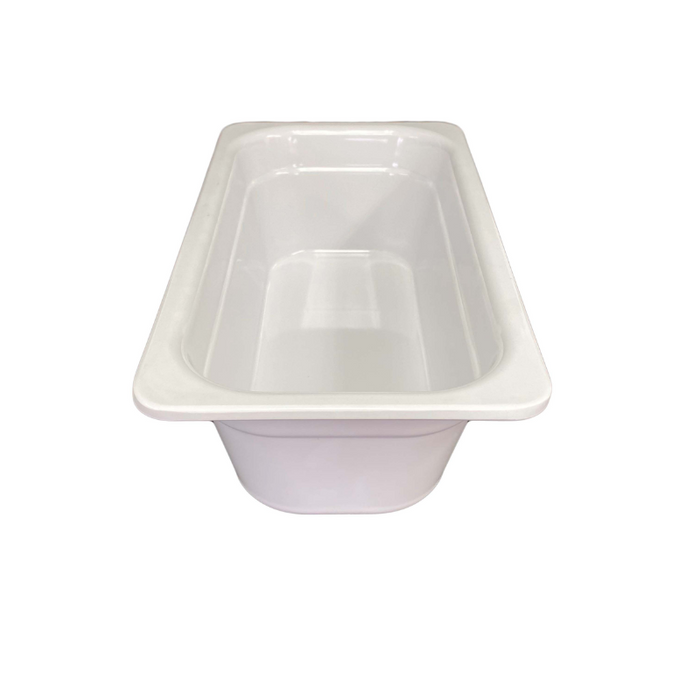 Thunder Group Melamine Western 1/3 100MM/ 4" DEEP MELAMINE GN PAN, Pack of 6