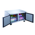 Dukers Undercounter Refrigerator DUC48R 2-Door Undercounter Refrigerator in Stainless Steel