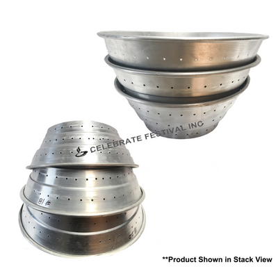Heavy Duty Strainer / Rice Jali Aluminium (Colander) also known as Boya,  Available in multiple sizes