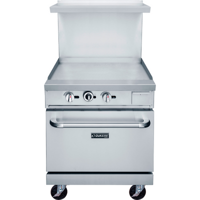 Dukers Range Ovens DCR24-GM 24″ Gas Range with 24″ Griddle