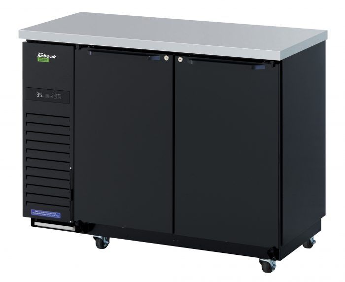 Turbo Air TBB-24-48SBD-N6 Super Deluxe Narrow Back Bar Cooler, 12.2 cu.ft.