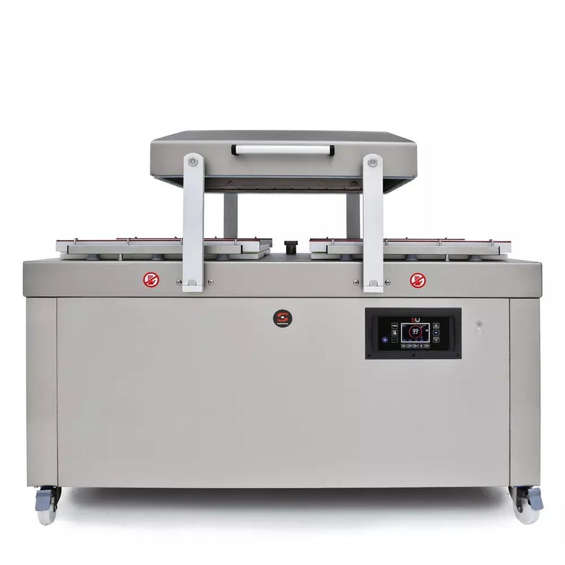 Sammic SU-6100 Commercial Vacuum Packing Machine – Floor Model Chamber Sealer with High-Capacity Dual Seal Bars