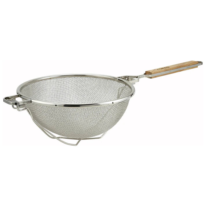 MST-10RB - 10-1/2" Reinforced Double Medium Mesh Strainer