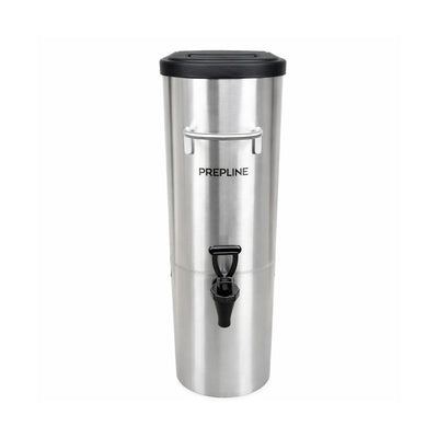Prepline ITD5G 5 Gallon Slim Stainless Steel Iced Tea Dispenser