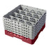 Cambro Camrack 16 Compartment Glass Rack with 10 1/8 Inch Compartments ( Case of 2 )