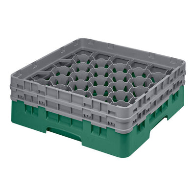 Cambro Camrack 30 Compartment Glass Rack with 5 1/4 Inch Compartments ( Case of 4 )