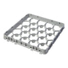 Cambro Camrack®  Gray 20 Compartment Half Drop Glass Rack Extender ( Case of 12 )