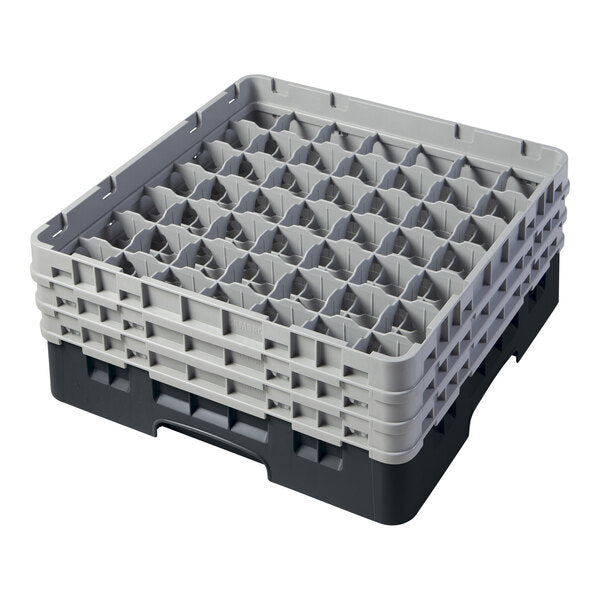 Cambro Camrack® Customizable 49-Compartment 6-7/8" Glass Rack