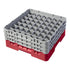 Cambro Camrack® Customizable 49-Compartment 6-7/8" Glass Rack